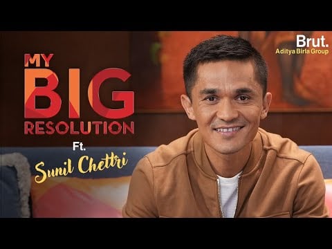 Sunil Chhetri on legacy & finding happiness | MY BIG RESOLUTION | In collab with Aditya Birla Group