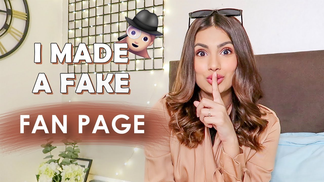 Going Undercover & Talking To My Fanpages 💕| Aashna Hegde