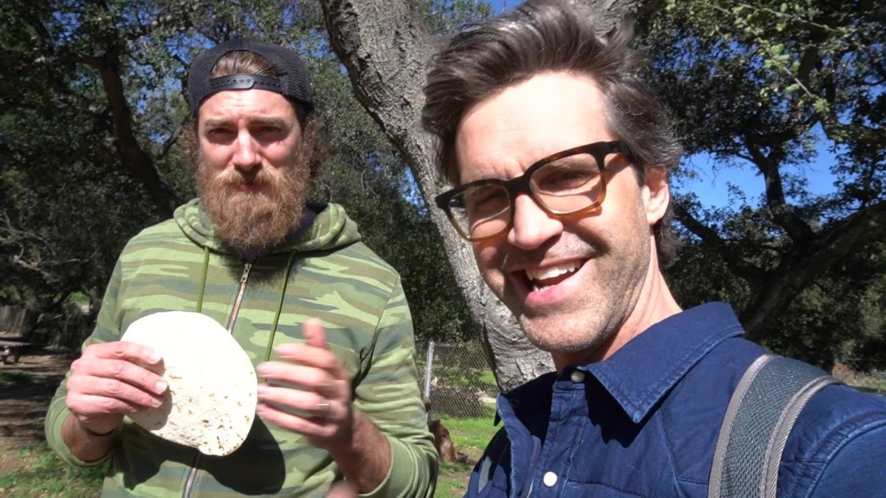 We Play Disc Golf With A Tortilla Frisbee