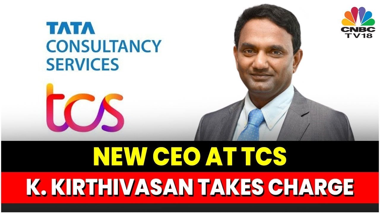 K. Krithivasan Takes Charge As TCS CEO As Rajesh Gopinathan Steps Down | CNBC TV18