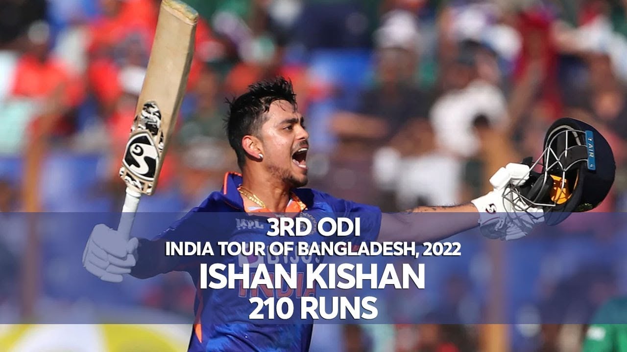 Ishan Kishan's 210 Runs Against Bangladesh || 3rd ODI || India tour of Bangladesh 2022