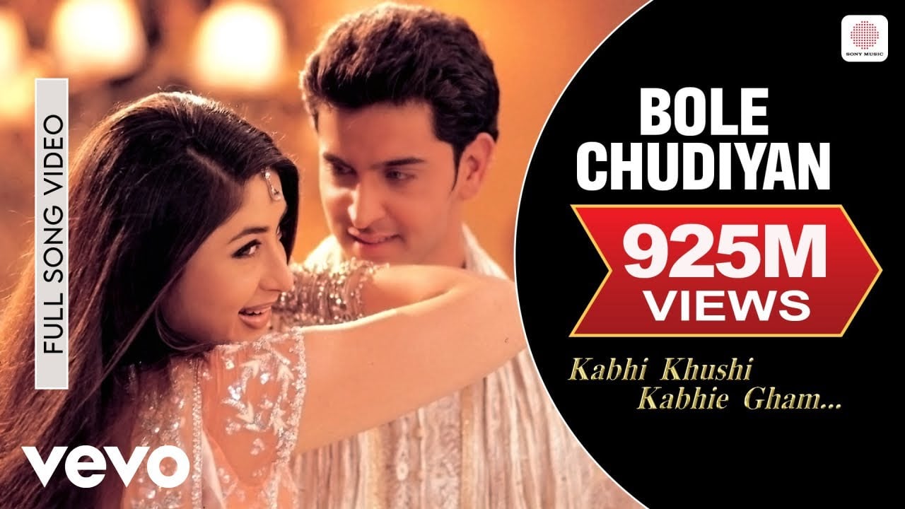 Bole Chudiyan Full Video - K3G|Amitabh, Shah Rukh, Kajol, Kareena, Hrithik|Udit Narayan
