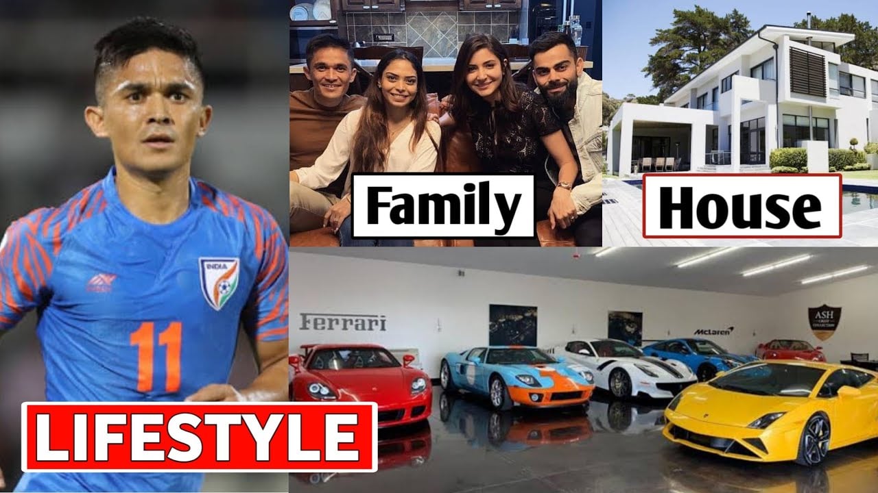 Sunil Chhetri Lifestyle 2021, Income, House, Cars Biography, Records, Wife, Net Worth & Family