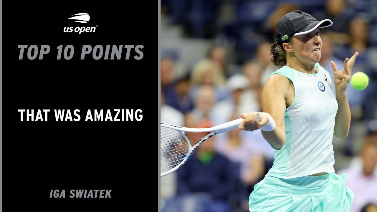 Iga Swiatek | Top 10 Points | 2022 US Open