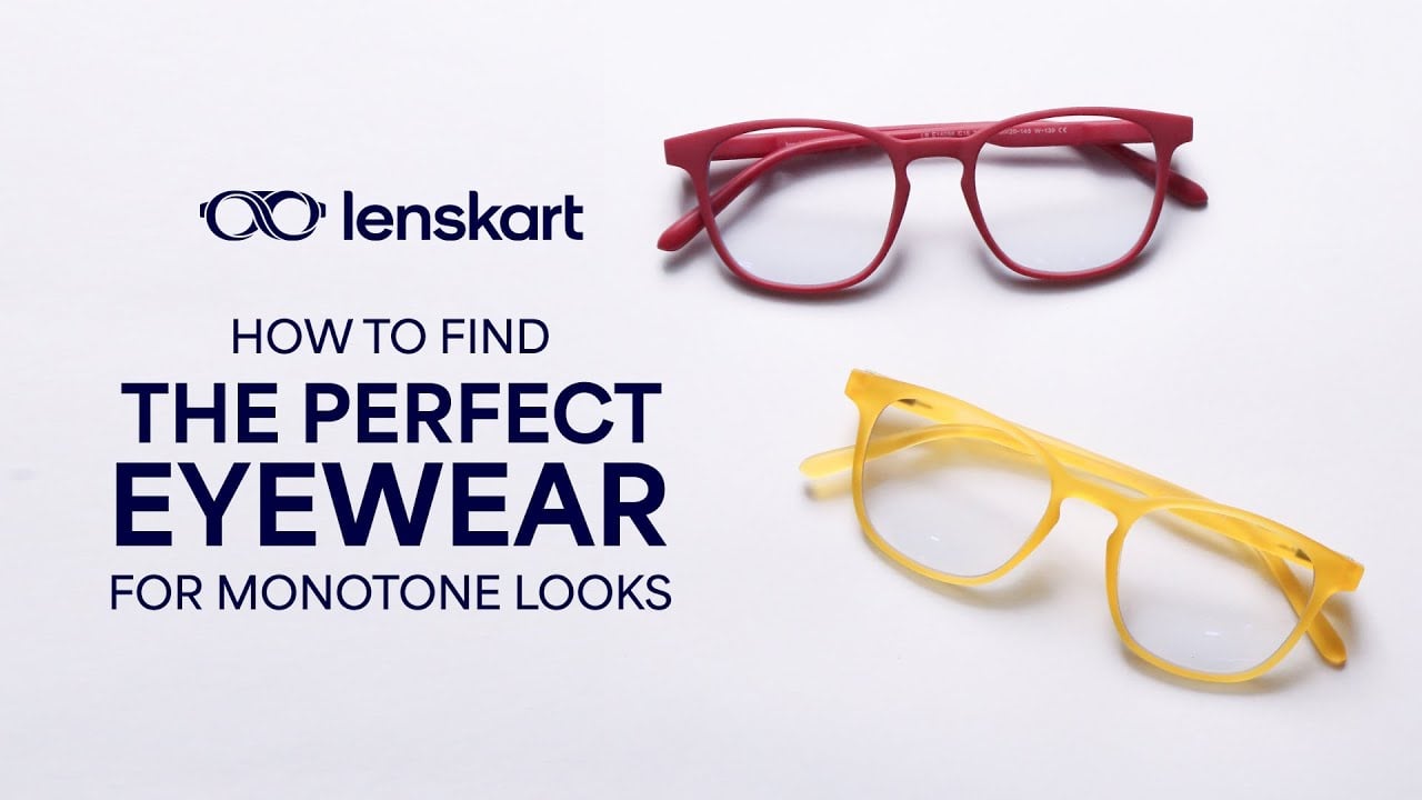How To Style Colorful Frames With A Monotone Outfit | Lenskart Stylist | Lenskart