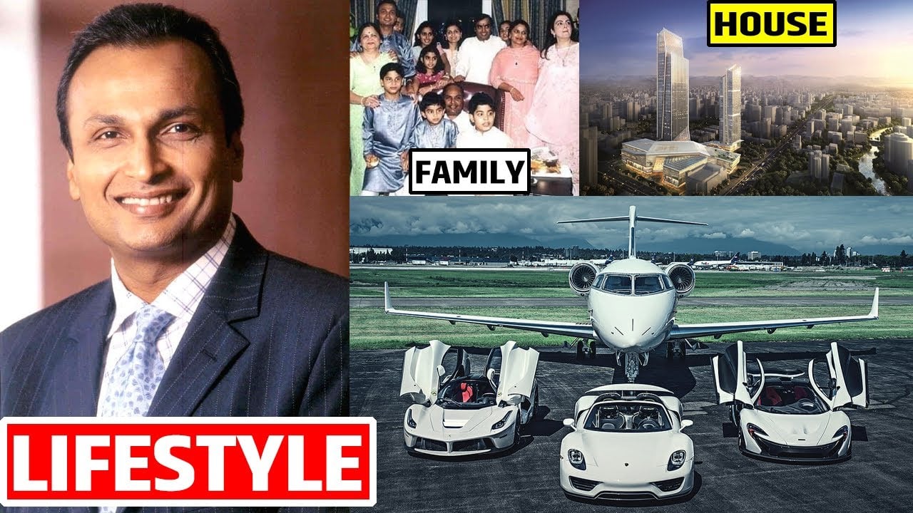 Anil Ambani Lifestyle 2021, House, Wife, Sons, Income, Biography, Family, Cars & Net Worth