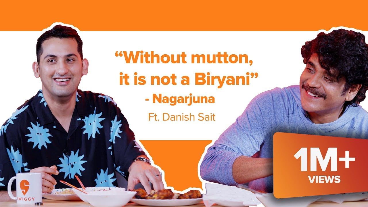 King Nagarjuna can cook Hyderabadi Biryani & will sell it for free ft @DanishSait