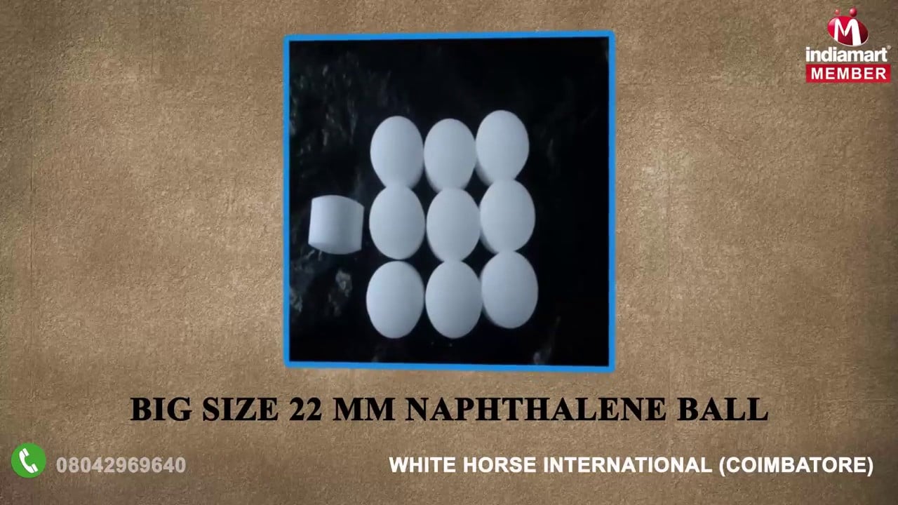 Repellent and Naphthalene Ball By White Horse International, Coimbatore
