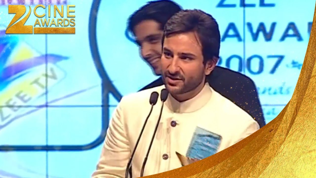 Zee Cine Awards 2007 Best Actor In A Negative Role Saif Ali Khan
