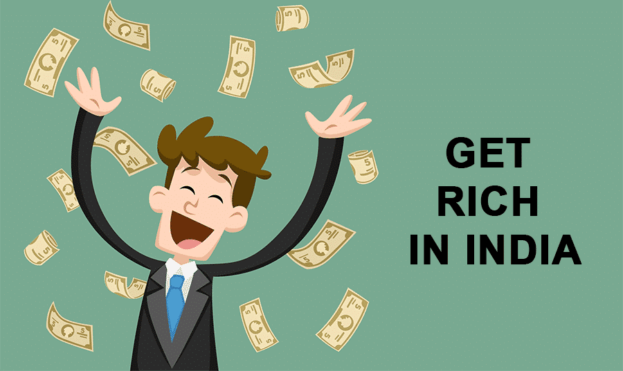 How to Become Rich in India Without Investing Money?