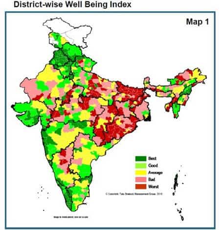 Well Being and Female Security in Districts across India   Data and Statistics - 8