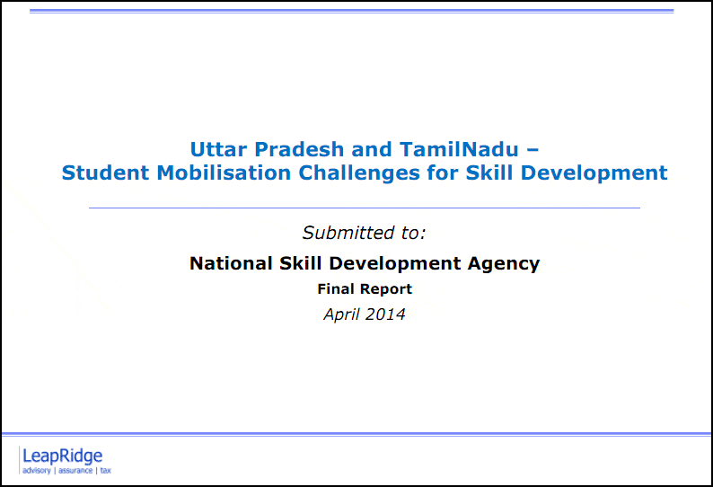 student-mobilisation-challenges-for-skill-development-in-india-2014