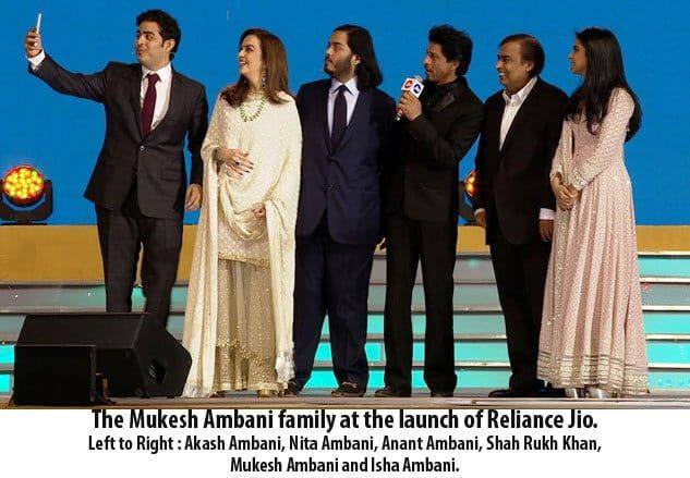 mukesh ambani son weight