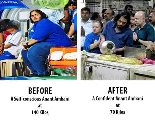 How Anant Ambani Lost Weight Before After Pictures | moneymints