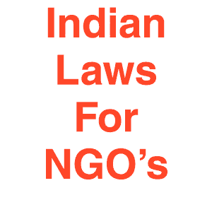 Central   State Laws applicable to NGO s in India - 49