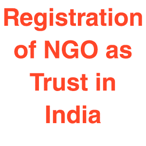 NGO Trust Formation in India 2014 - 36