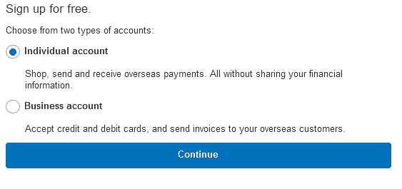 How To Open Paypal Account With Debit Card in India - 8