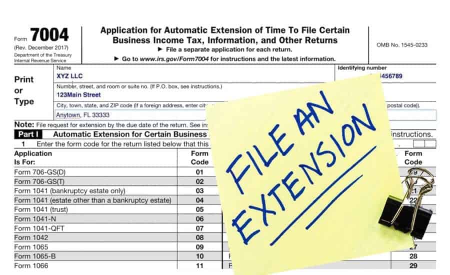 Tax Filing Mistakes To Avoid When Filing IRS Extension Forms 4868 And