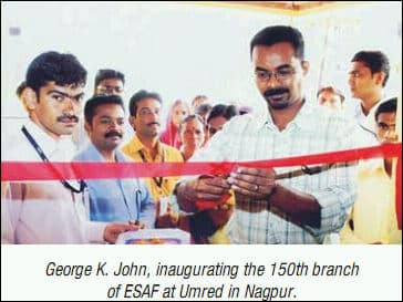 ESAF Microfinance opens 150th branch in India   skips Andhra Pradesh and Karnataka - 83