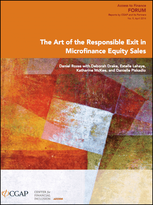 The Art of the Responsible Exit in Microfinance Equity Sales - 40