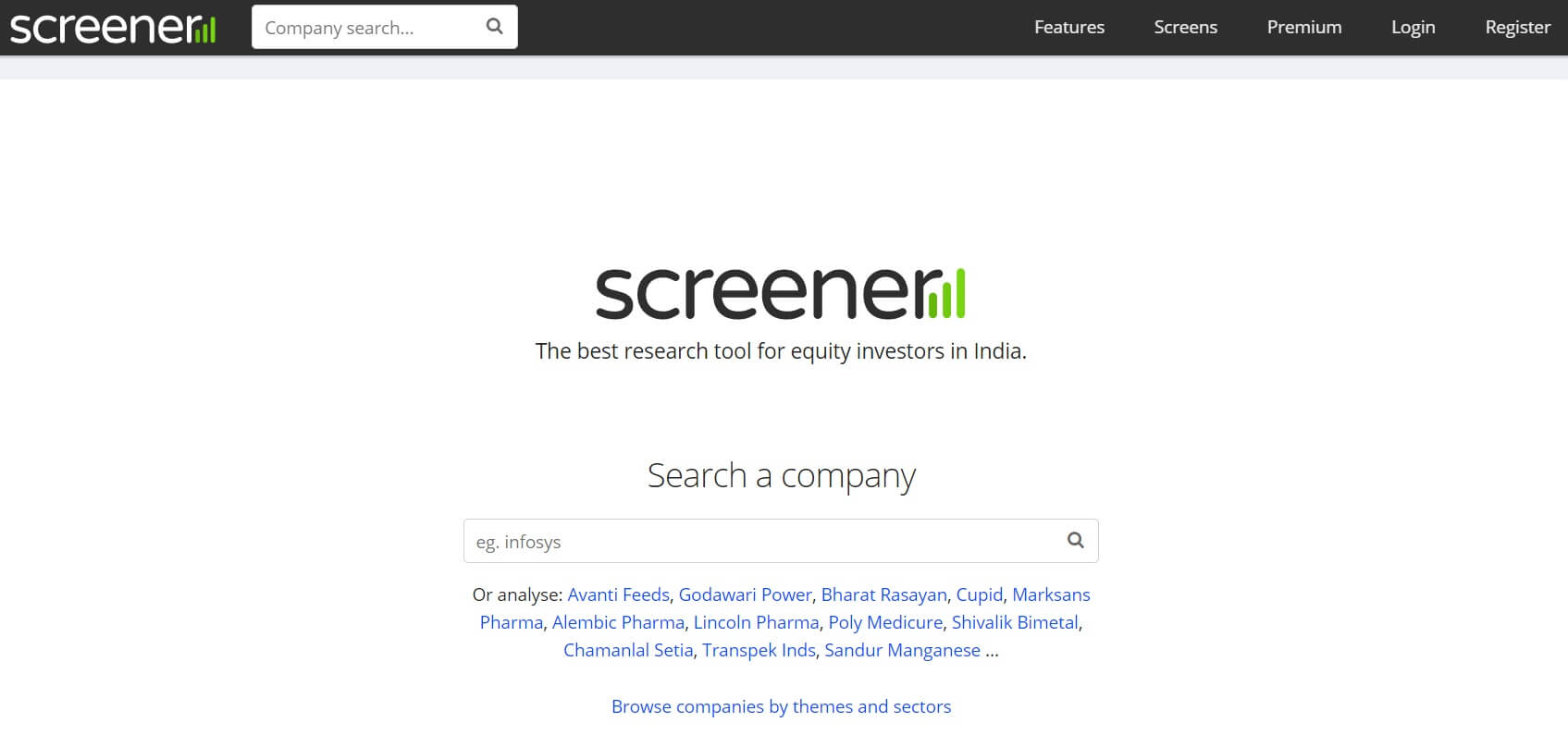 How To Use Screener in For Stock Screening - 65