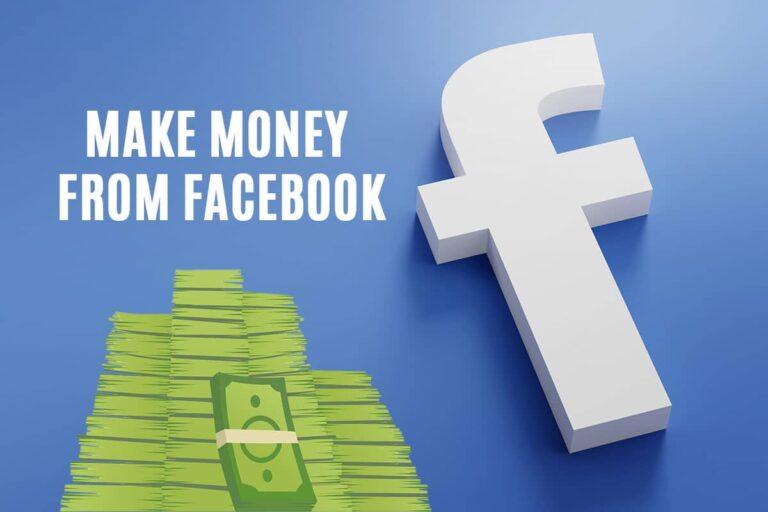 how earn money from facebook page