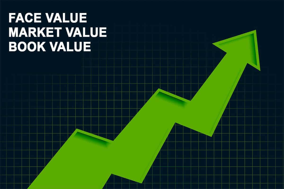 Difference Between Face Value  Market Value And Book Value Of A Share - 99