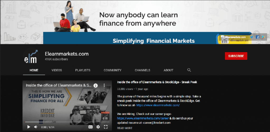12 Best YouTube Channels for Indian Stock Market Moneymint