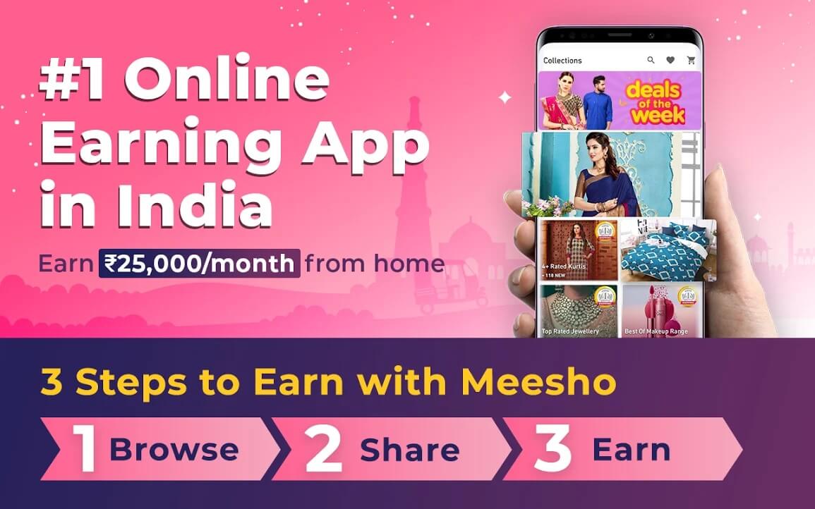 Meesho | Best Free Reseller Apps In India