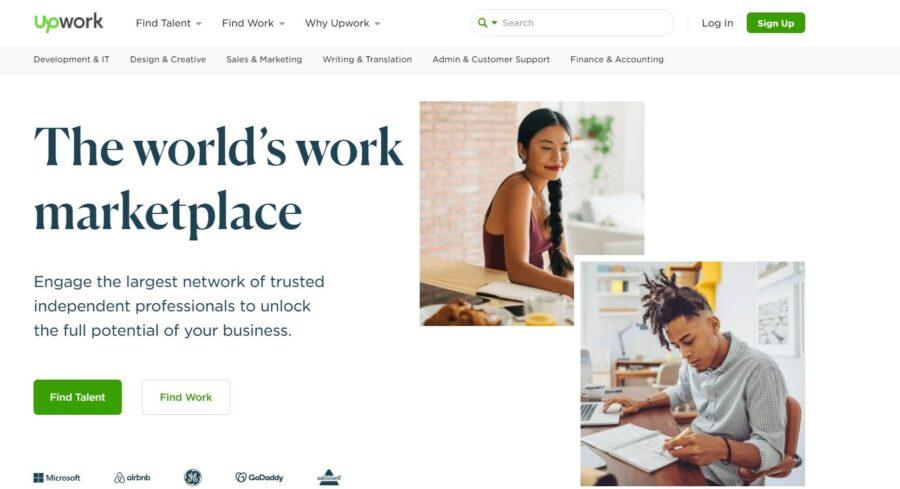 Upwork | Best Micro Job Sites to Make Money Online