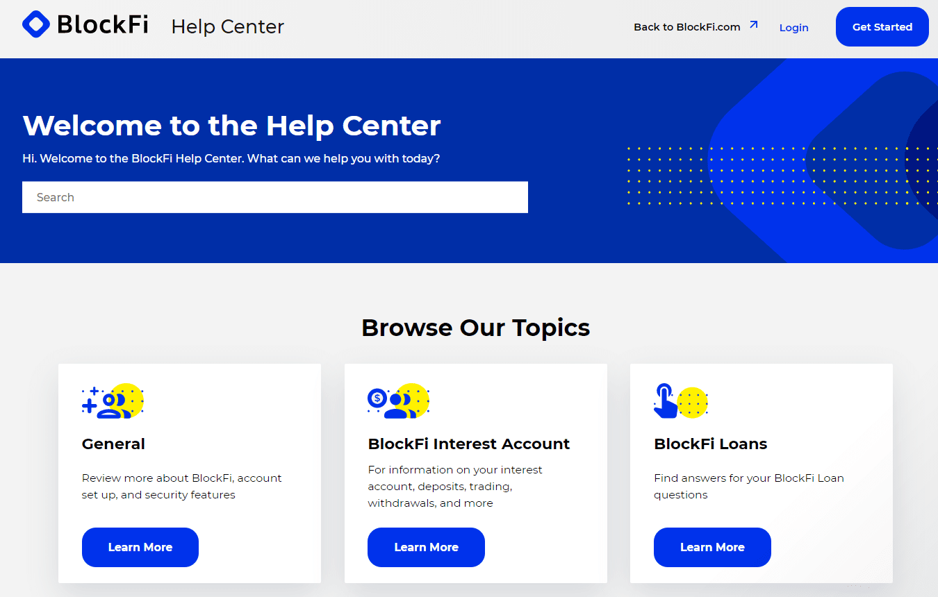 BlockFi Help Center | BlockFi Review: Is it legit or too risky?