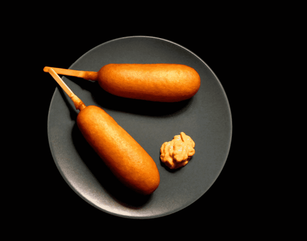 Corn dog on corn dog