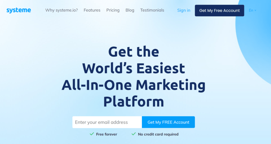 Systeme.io | Best Affiliate Programs in India