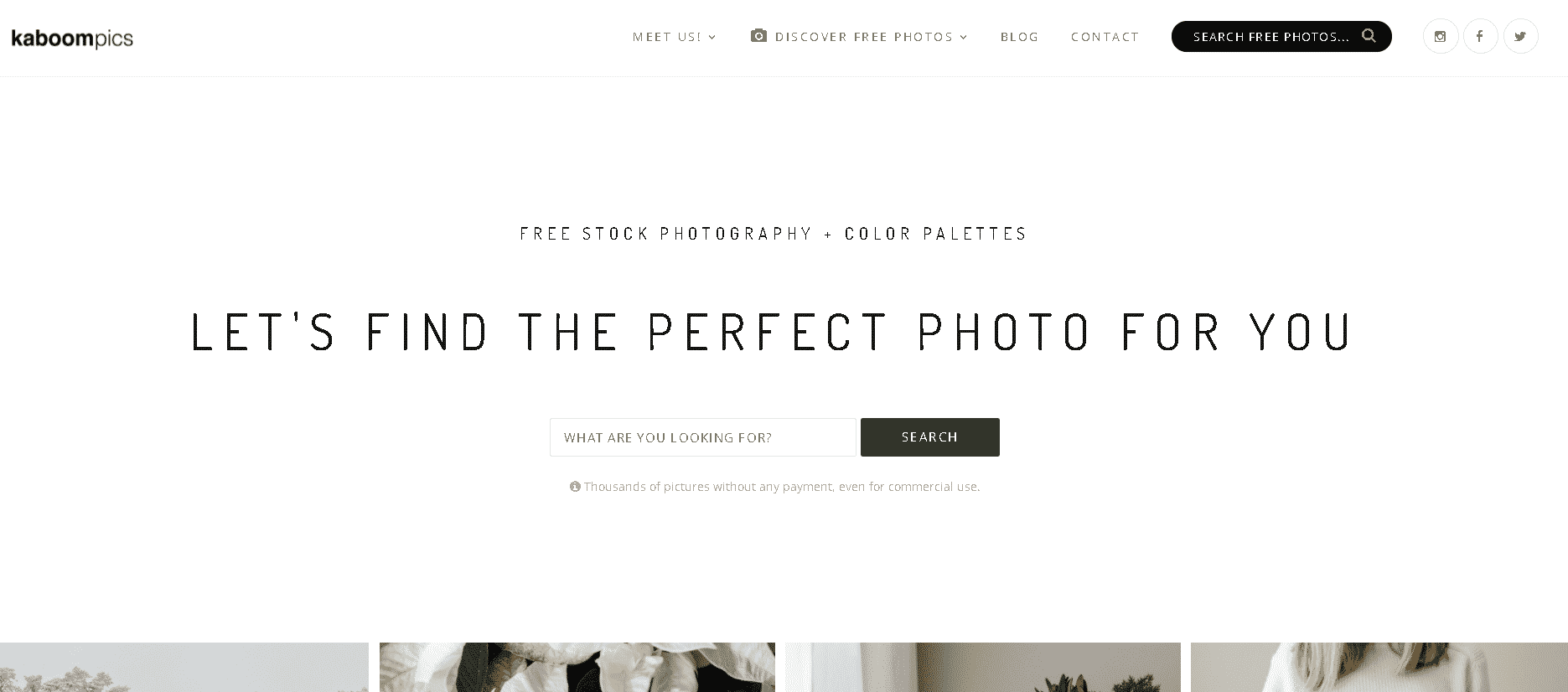 Kaboompics | Best Free Stock Photo Sites