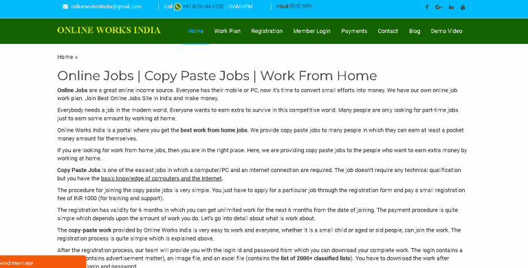 13 Copy Paste Jobs Online Without Investment