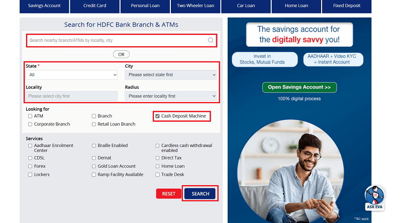 How To Find Hdfc Bank Cash Deposit Machine Near Me 2024 Moneymint 3880