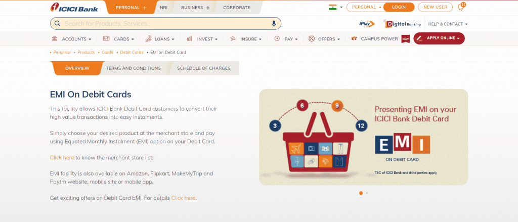 ICICI Debit Card EMI: A Complete Guide