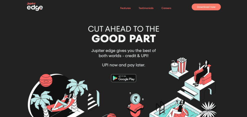 Jupiter Edge Pay Later App | Buy now Pay later apps in India