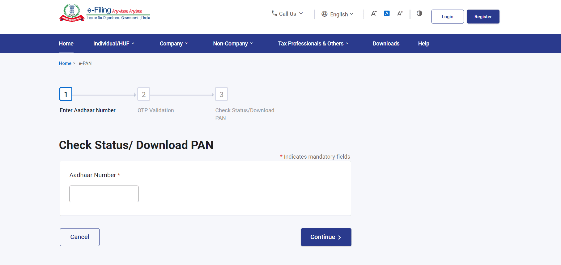 How to Find PAN Number using Mobile Number - 45