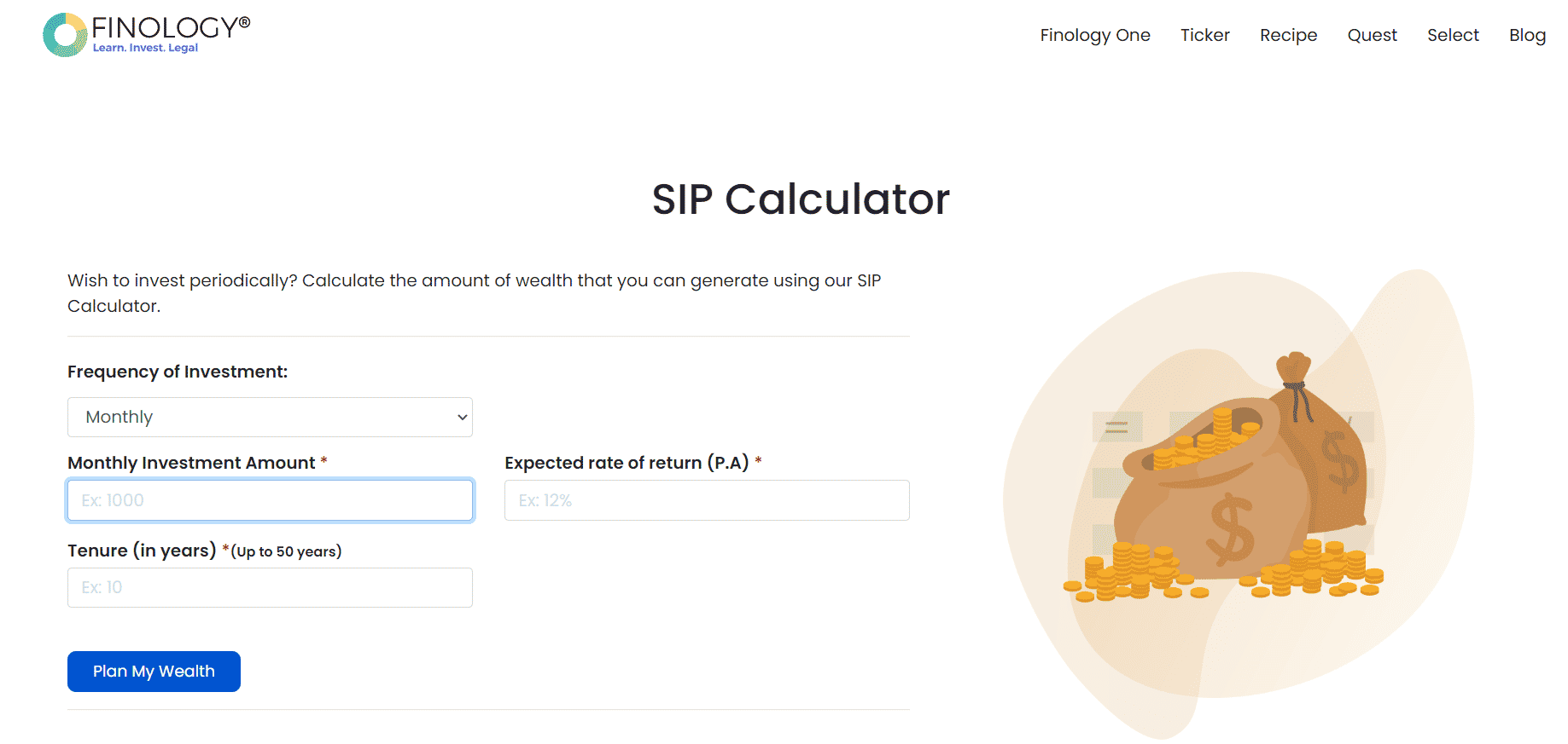 What is SIP Mutual Fund Calculator   - 34