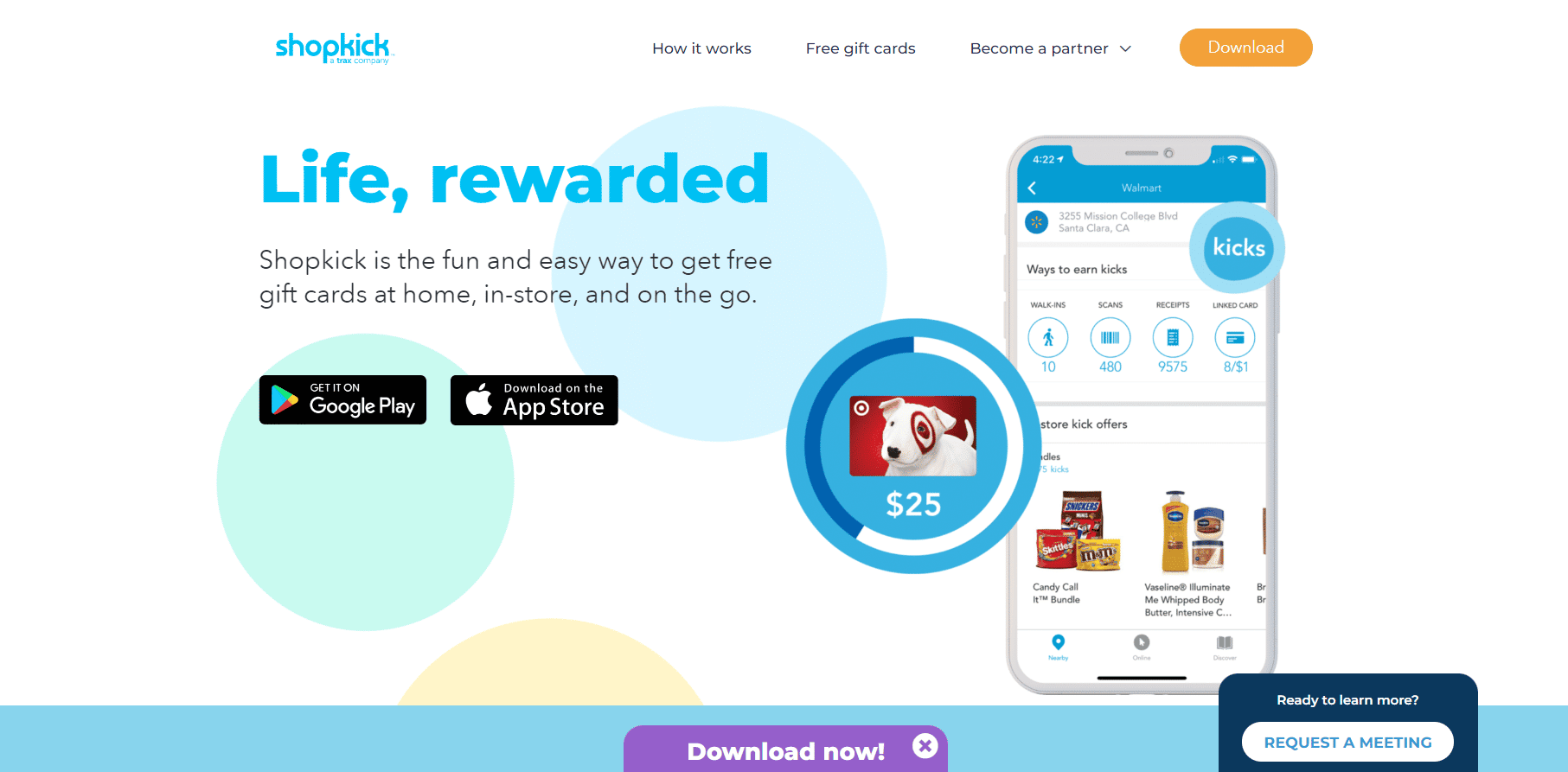 Shopkick website