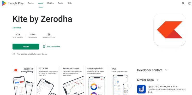 Zerodha Kite