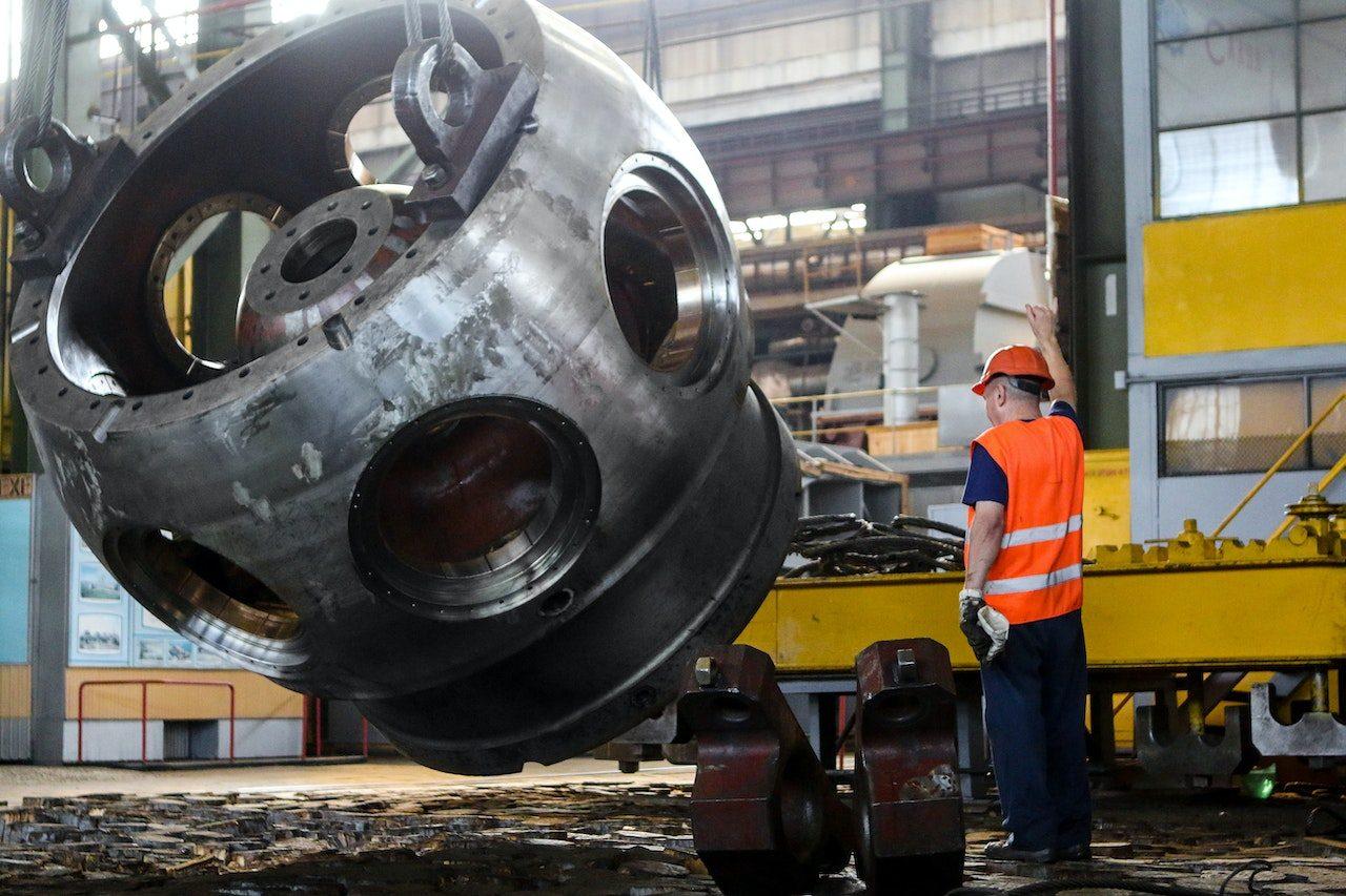 Person working in factory