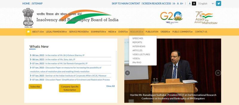 Insolvency and Bankruptcy Board of India