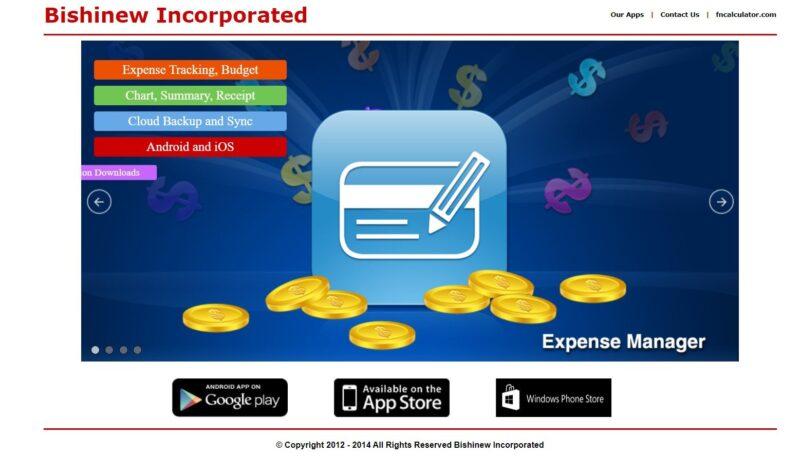Bishinews Expense Manager App