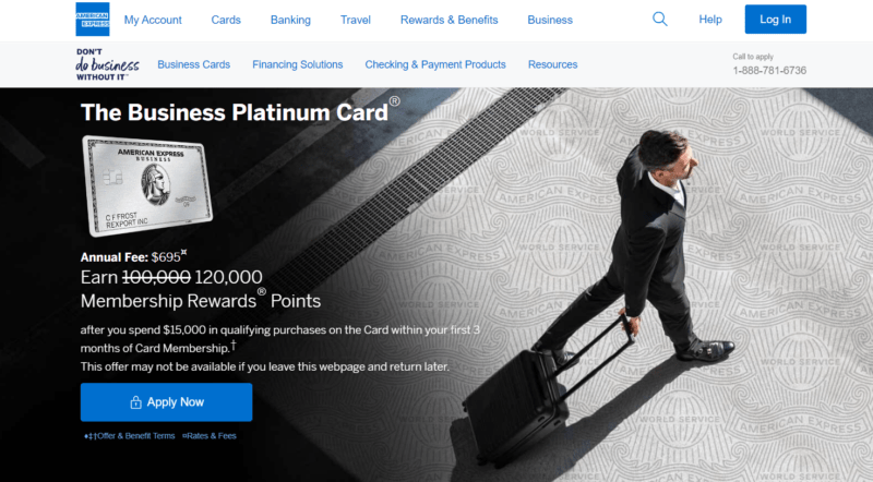 Business Platinum Card from American Express