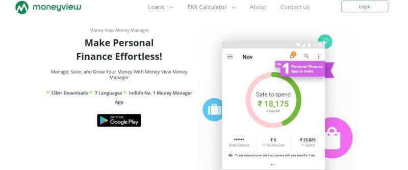 Money View - Expense Manager App