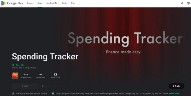 Spending Tracker