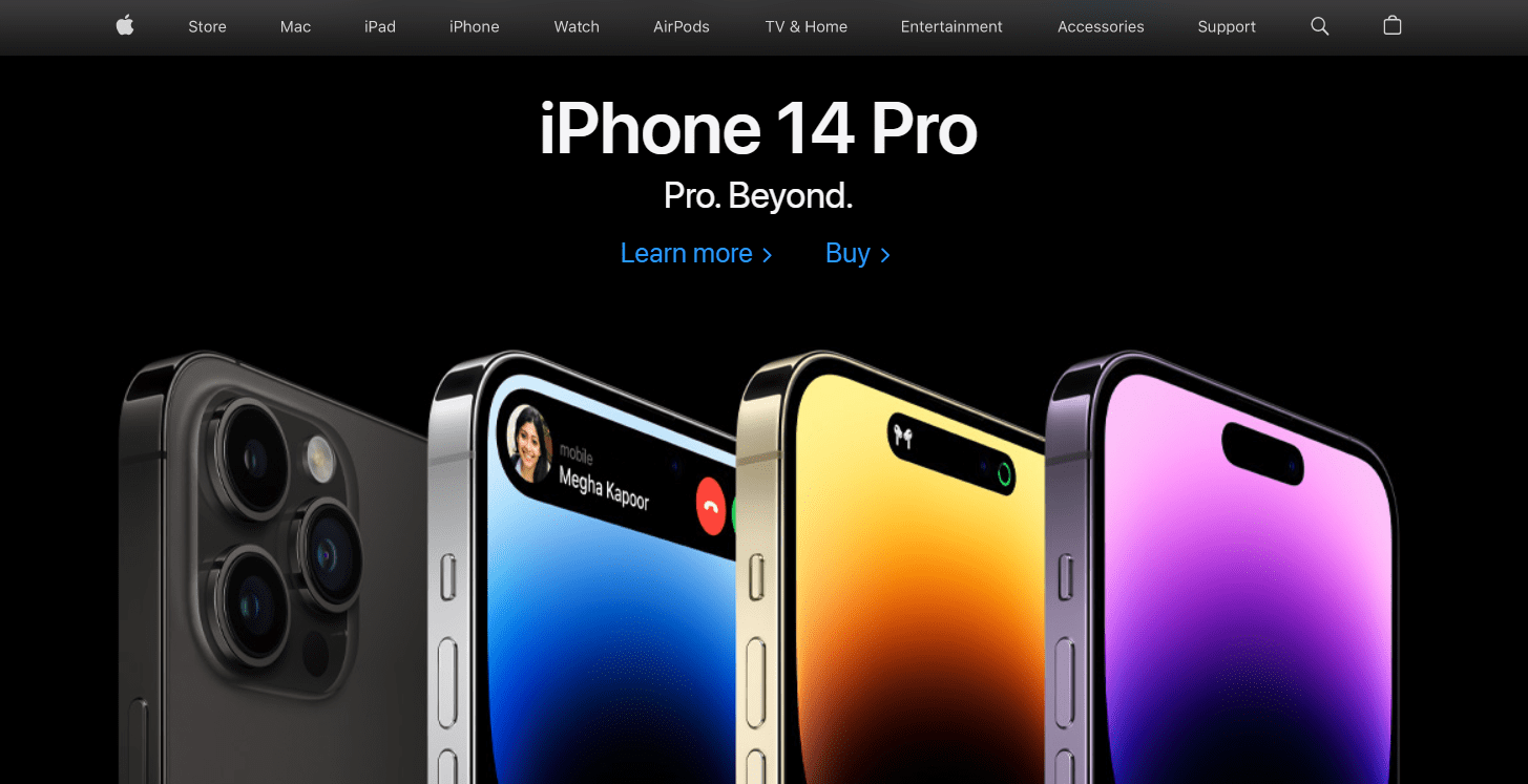 Apple Website 