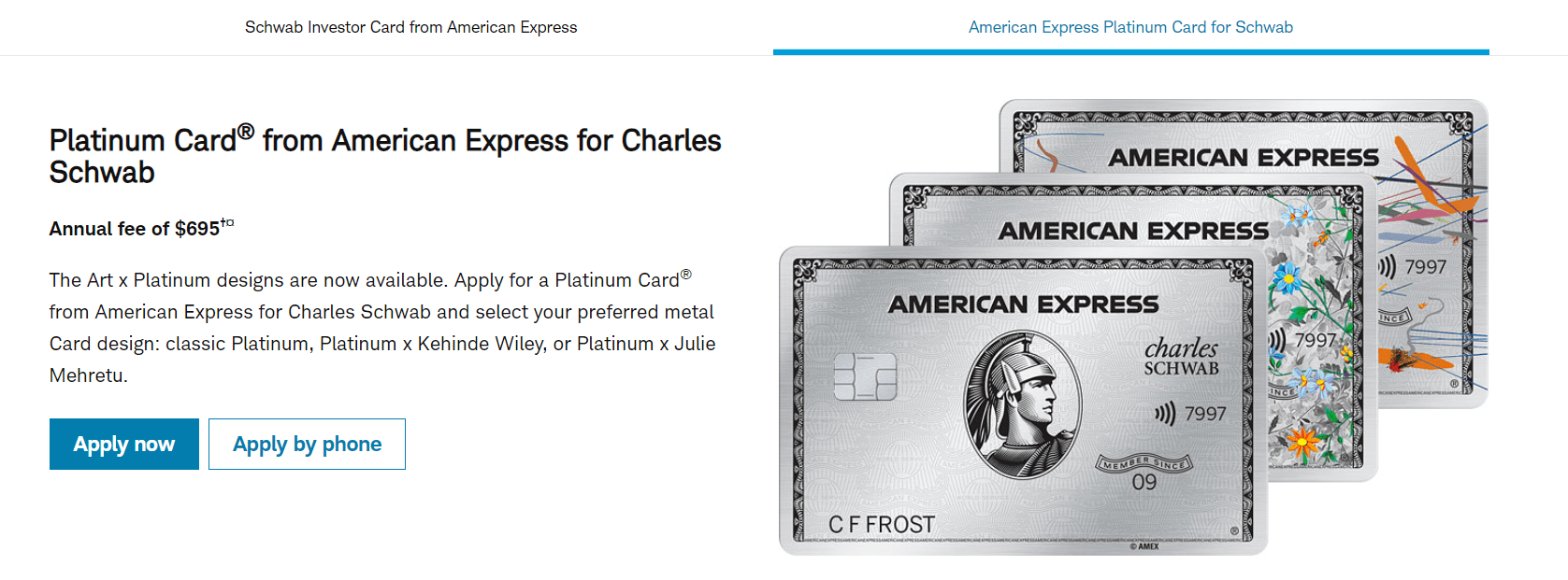 AmEx Platinum Card for Schwab Review (2023.8 Update: 80k Offer